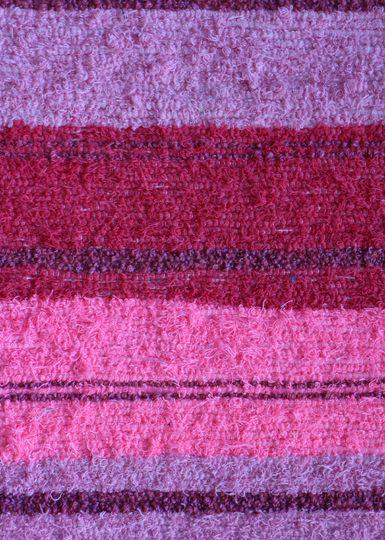 Handgeweven Vloerkleed - Felroze - 50x90cm - Amour Sud