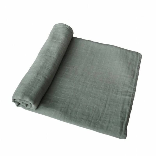 Muslindoek / Tetradoek XL - Roman Green - Mushie