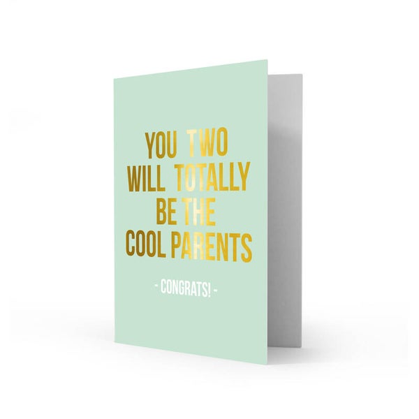 Wenskaart - Cool Parents - Studio Stationery