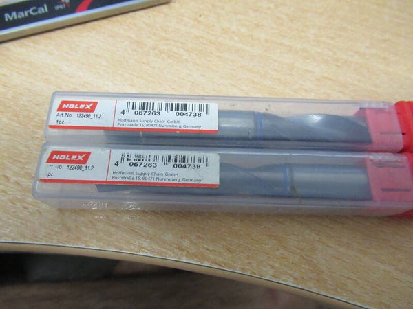 122490 Foret hautes performances carbure monobloc HOLEX Pro Inox, queue cylindrique DIN 6535 HA, AlTiN, ⌀ DC m7: 11,2mm