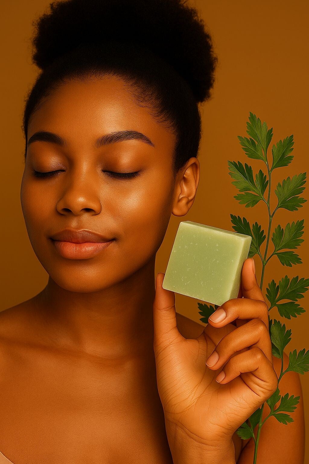 Green Glow Soap – Savon Visage Éclat  Pureté