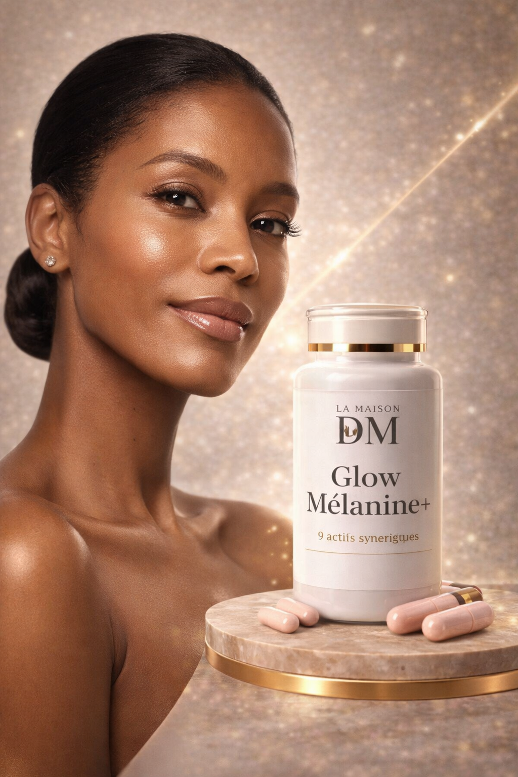 Glow Melanine+ Eclat, Hydratation & Jouvence