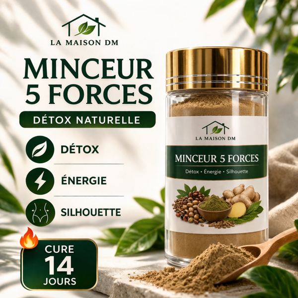 Minceur 5 Forces : Détox - Energie - Silhouette Cure 14 jours