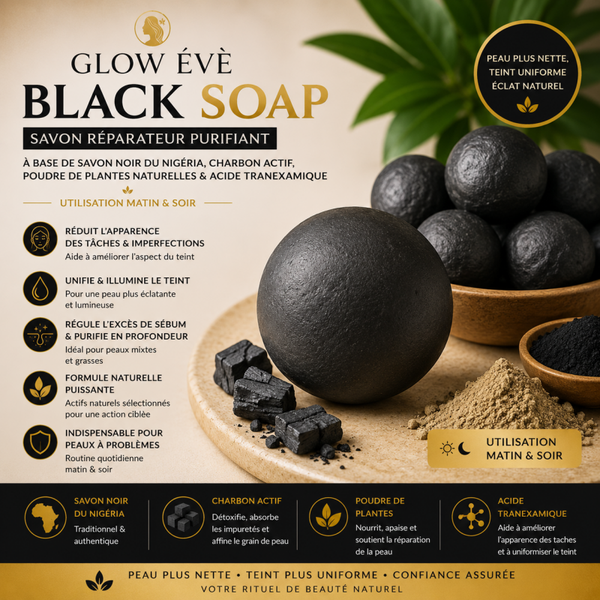 Glow Evé Black Soap