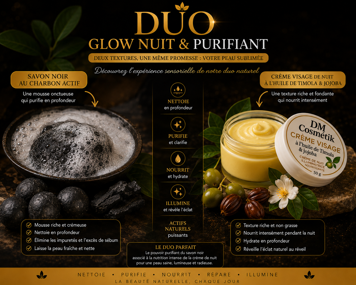 Duo Glow Nuit Purifiant