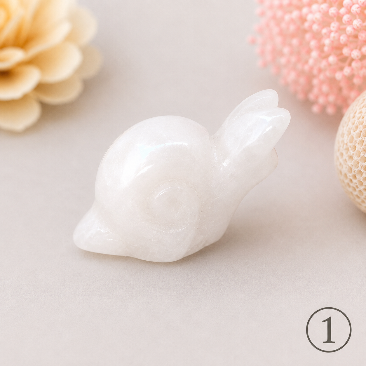 Escargot Quartz Rose