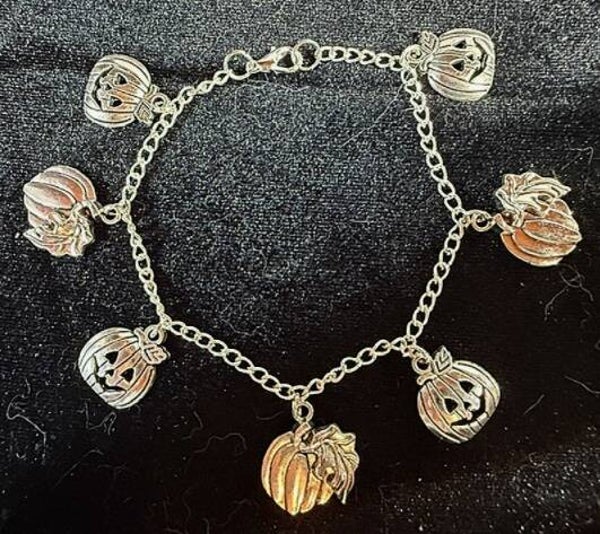 Pumpkin Charm bracelet