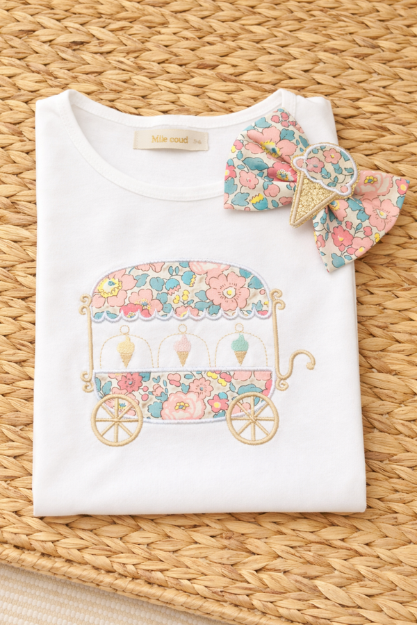 tshirt marchande de glaces