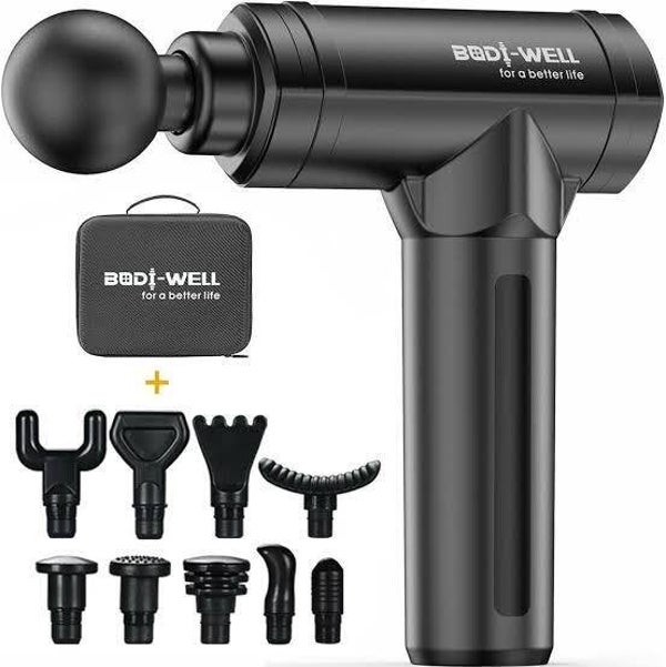 Bodi-Well muscle massager features 5 vibration speeds