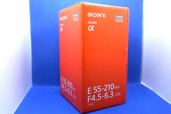 Sony E 55-210mm f/4.5-6.3 OSS lens