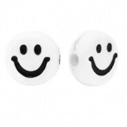 Smiley white/black (10 stuks)