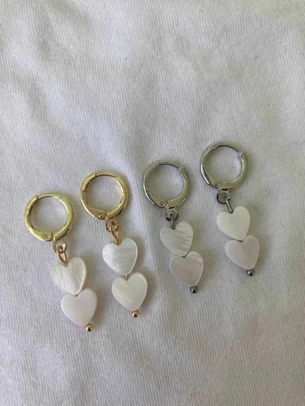 Hearts earrings