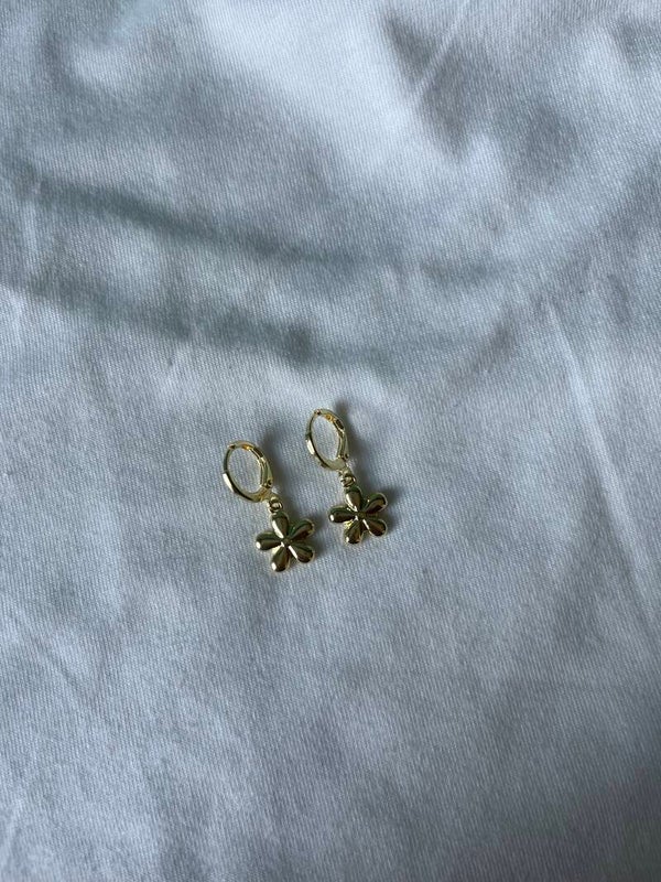 Flower earrings (per paar)
