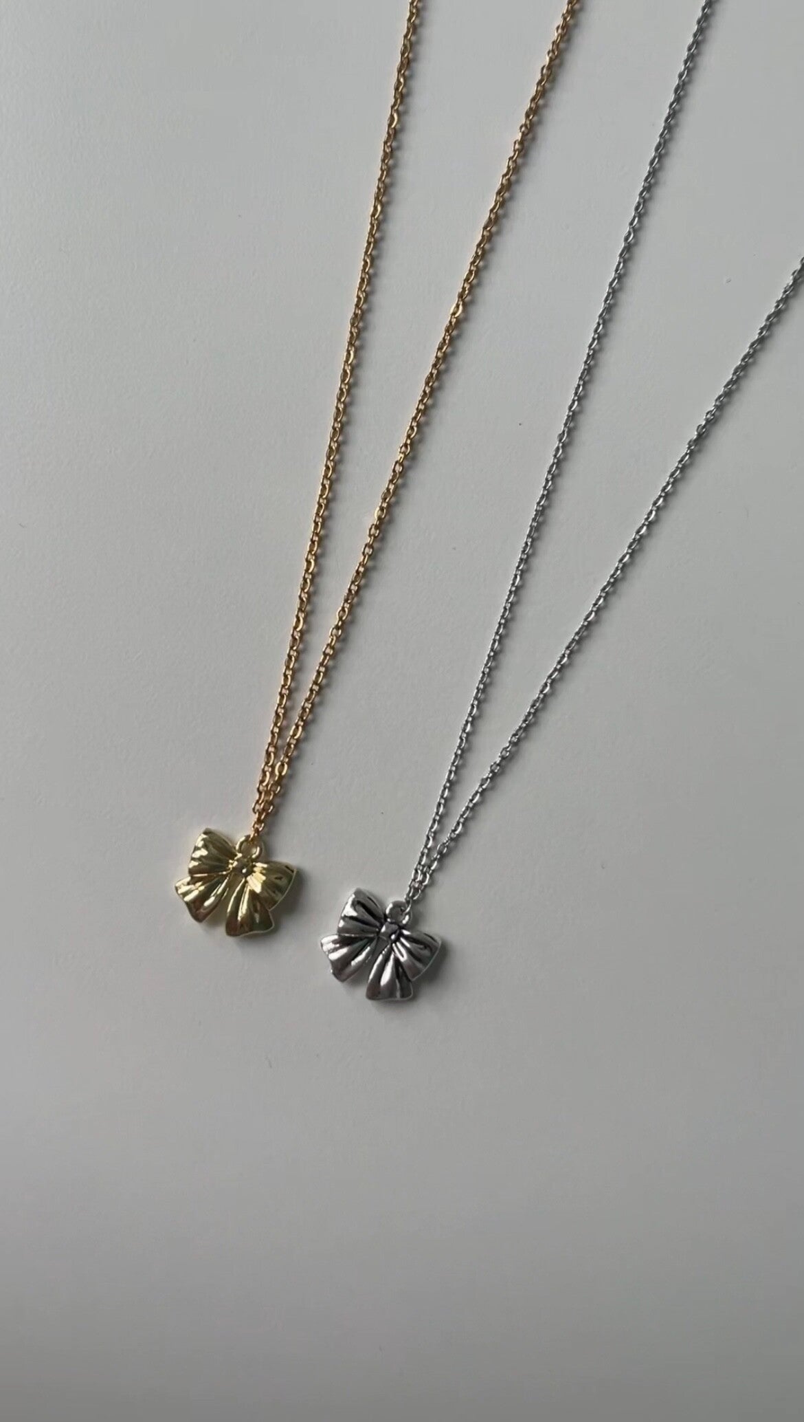 Strikjes ketting