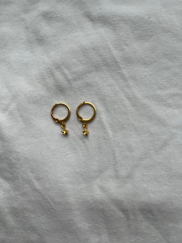 Little ★ oorbellen goud