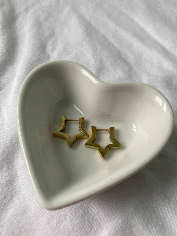 Gold ★ oorbellen (per paar)