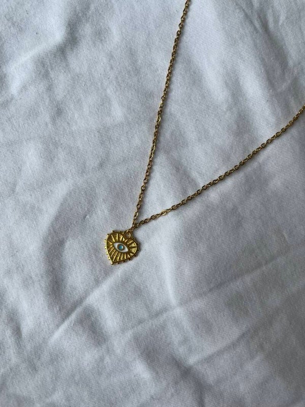 Eye Necklace gold