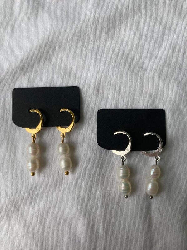 Pearl earrings (per paar)