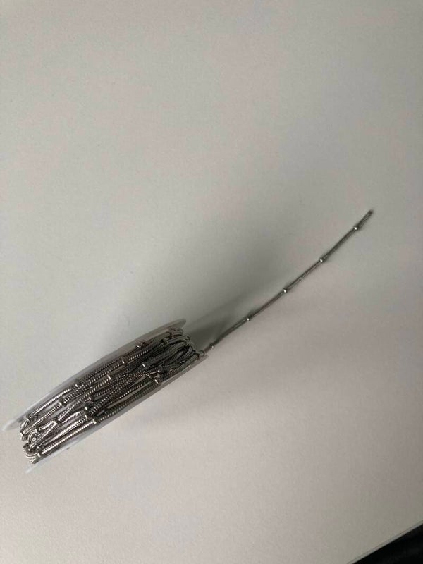 Jasseron rol zilver rvs