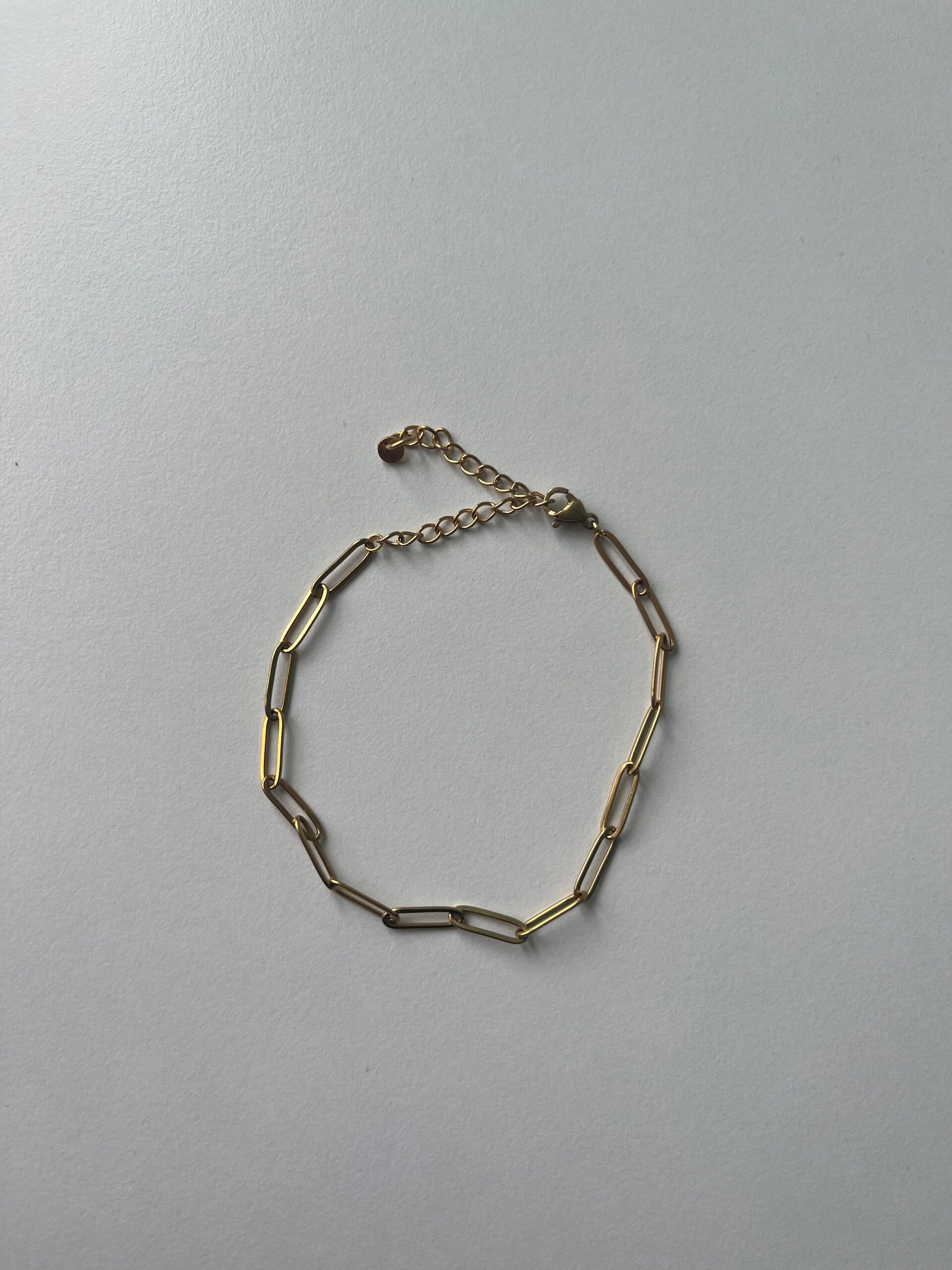 Rosa armbandje goud