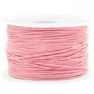 Waxkoord roze (per meter)