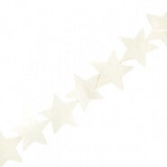 Ster schelp white (per stuk)