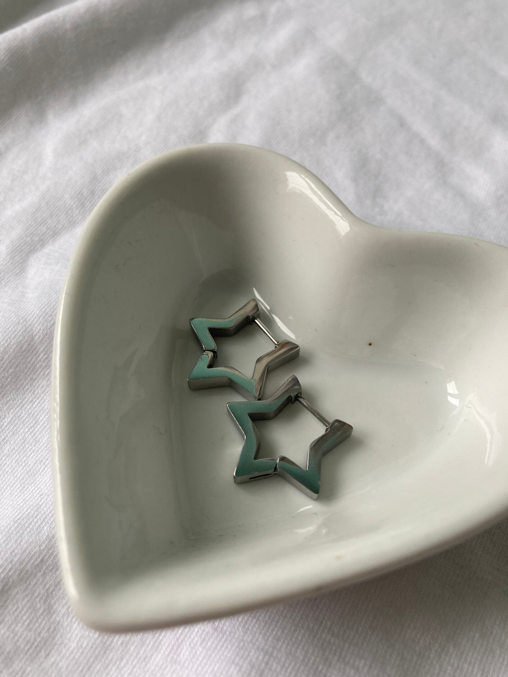 Silver ★ oorbellen (per paar)