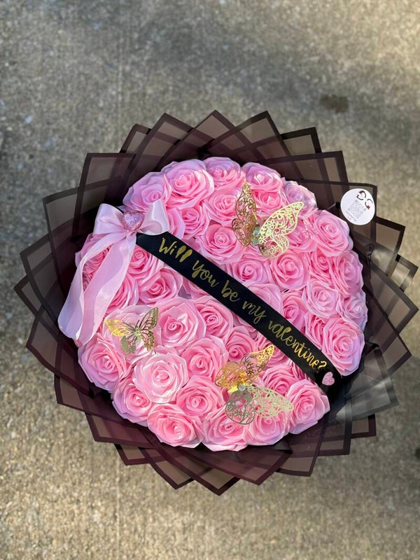 Eternal bouquet for birthday, anniversary y just to show love