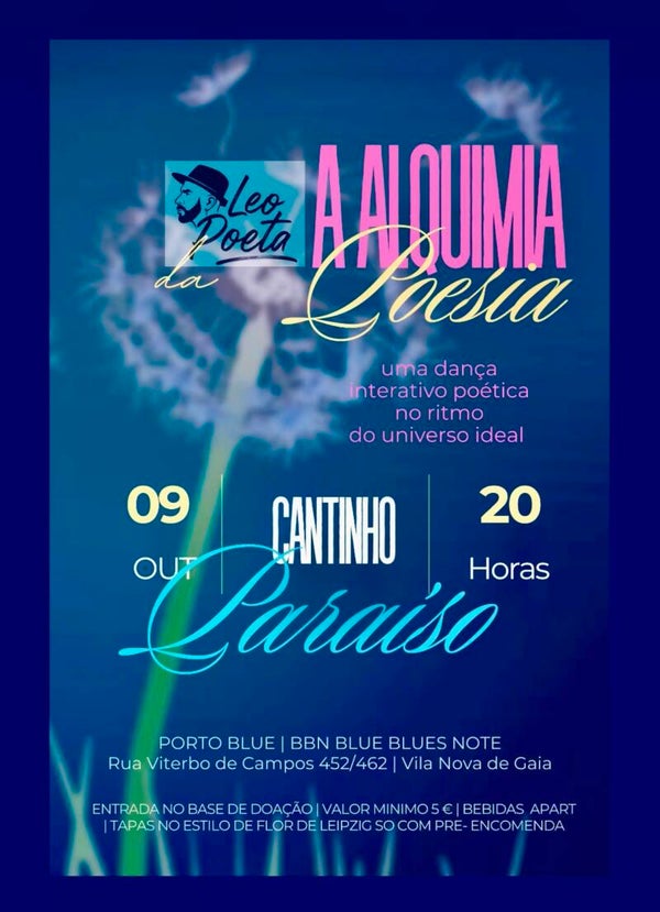 A ALQUIMIA DA POESIA | uma dança interativo poética no ritmo do universo ideal