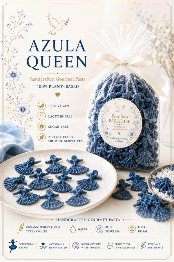 AZULA QUEEN handcraft vegan Gourmet Pasta