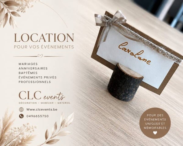 Marque-place Bohème Chic