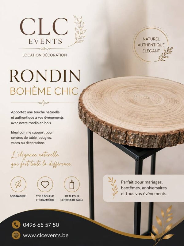 Rondin Bohème Chic
