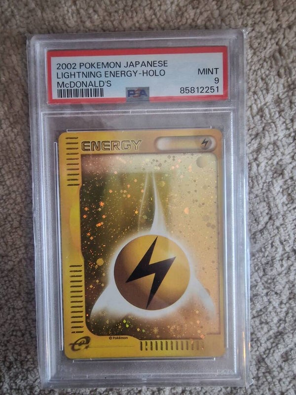 2002 McDonald's lightning energy psa9