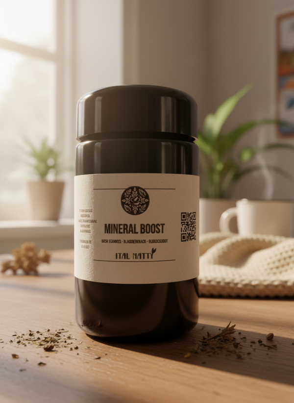 Mineral Boost: Irish Seamoss - Bladderwrack - Burdock Root