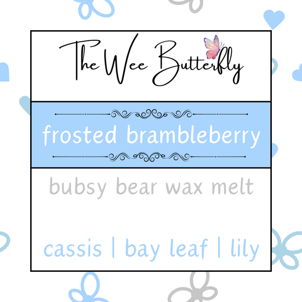 Bubsy Bear Wax Melt - Frosted Brambleberry (BB032)