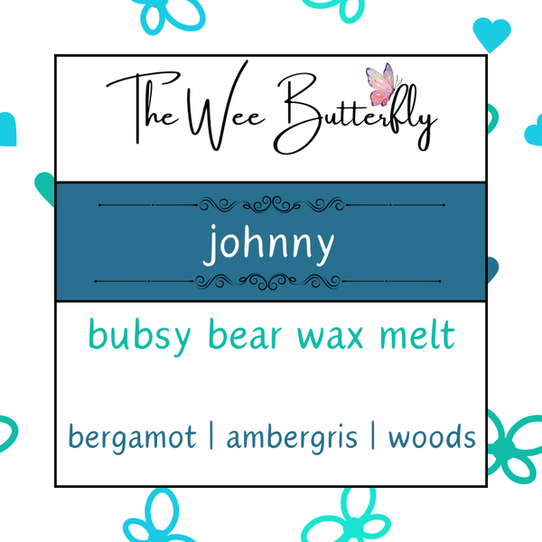 Bubsy Bear Wax Melt - Johnny (BB040)