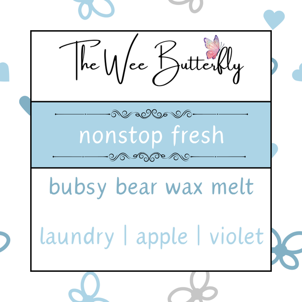 Bubsy Bear Wax Melt - Nonstop Fresh (BB050)