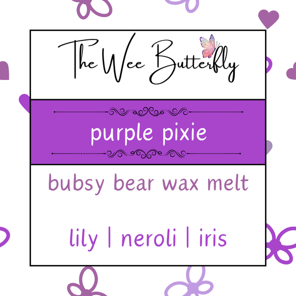 Bubsy Bear Wax Melt - Purple Pixie (BB057)
