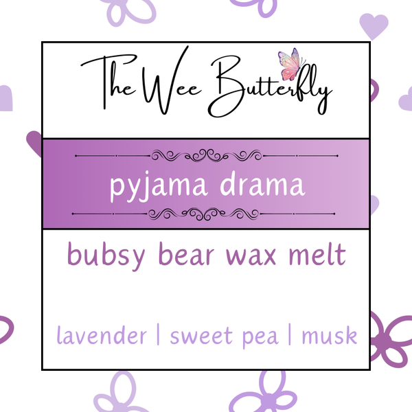 Bubsy Bear Wax Melt - Pyjama Drama (BB058)