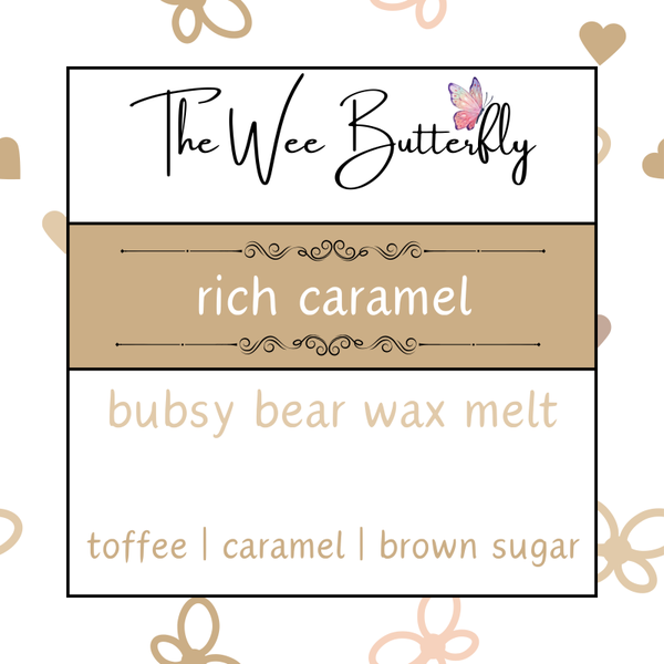 Bubsy Bear Wax Melt - Rich Caramel (BB061)