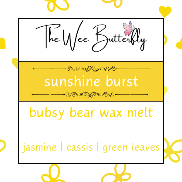 Bubsy Bear Wax Melt - Sunshine Burst (BB072)