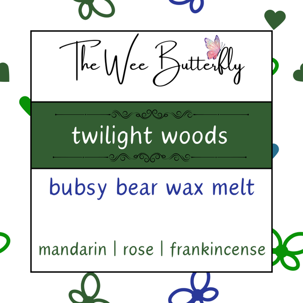 Bubsy Bear Wax Melt - Twilight Woods (BB091)
