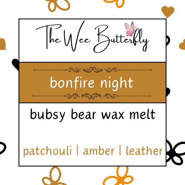 Bubsy Bear Wax Melt - Bonfire Night (BB092)