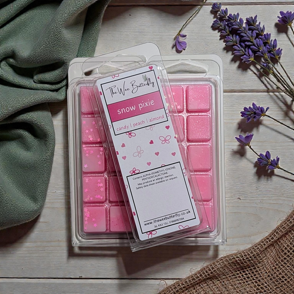 Wax Melt Snapbars | Highly Scented Melts | The Wee Butterfly