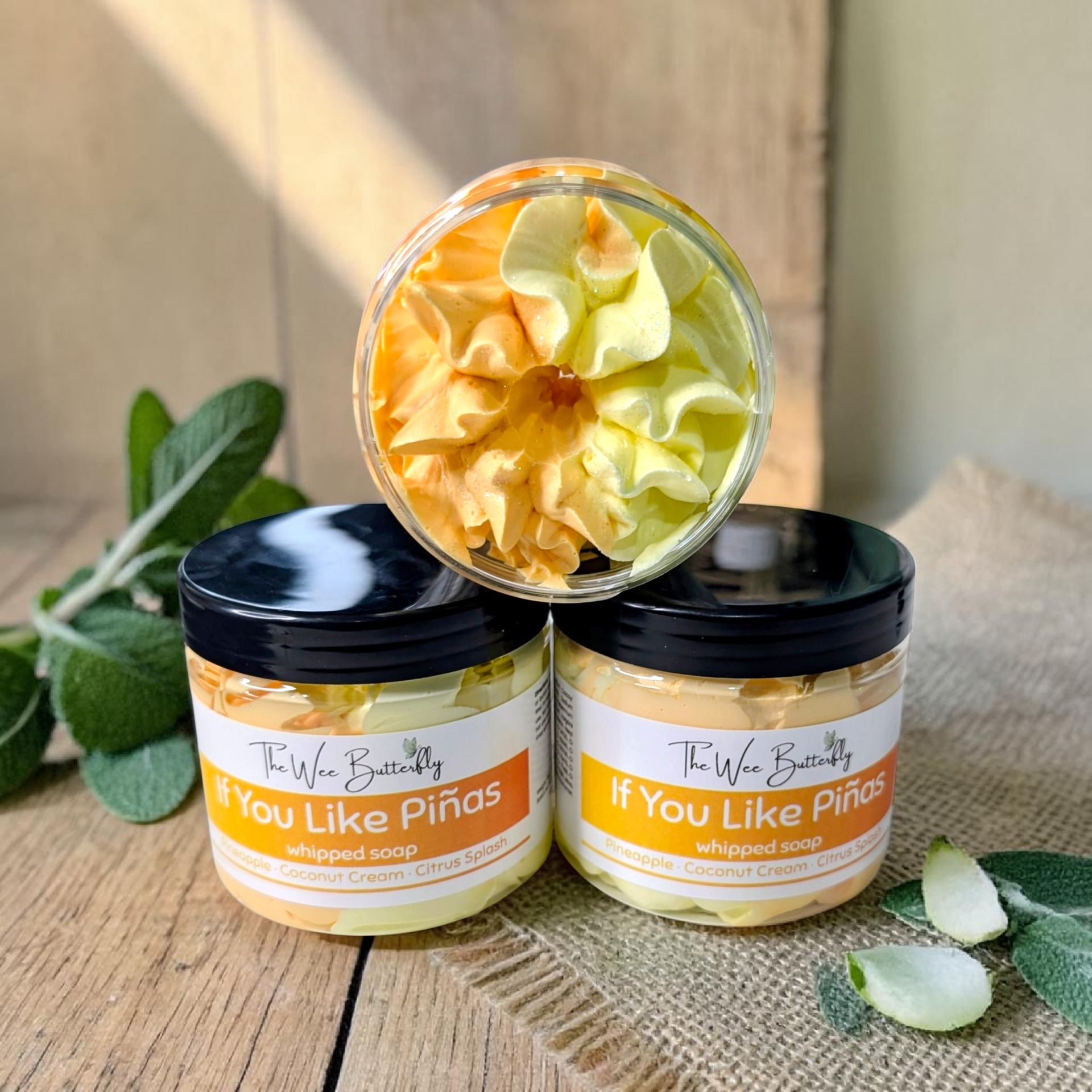 If You Like Piñas Whipped Soap – Pineapple & Coconut Body Wash | Tropical Pina Colada Fragrance | Luxury Whipped Soap Scotland