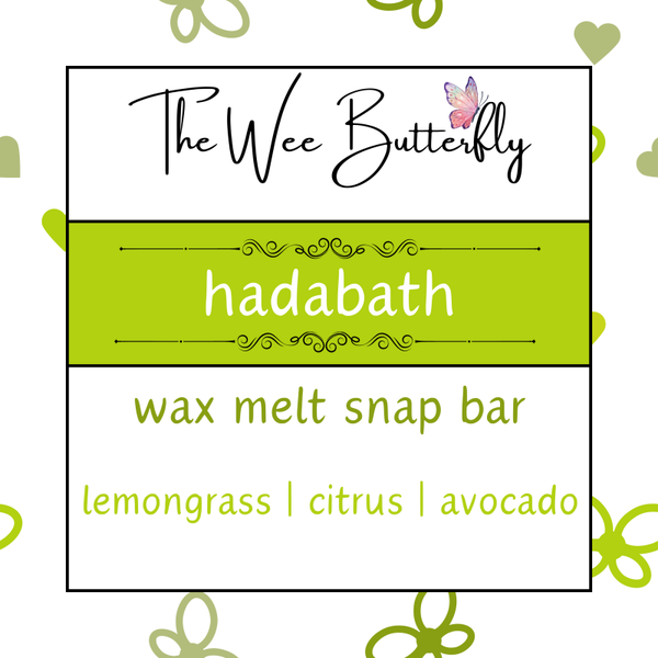 Wax Melt Snapbar Clamshell - Hadabath (F&S-SB006)