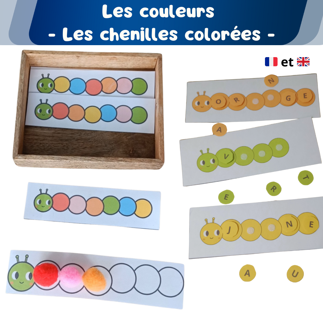 PDF : La chenille colorée