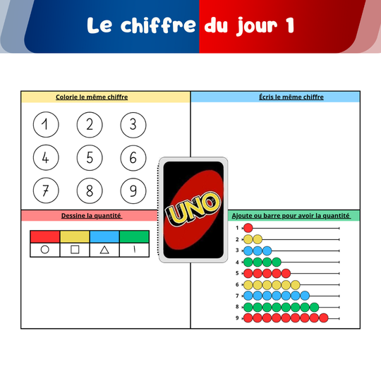 PDF : le chiffre du jour avec UNO