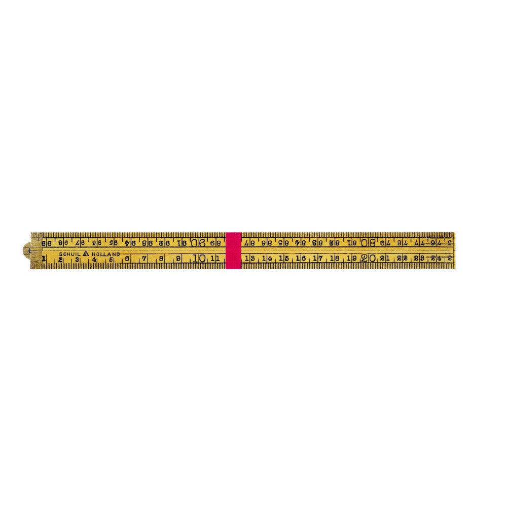 Schuil timmermans duimstok hout 1-M
