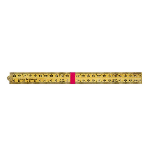 Schuil timmermans duimstok hout 1-M